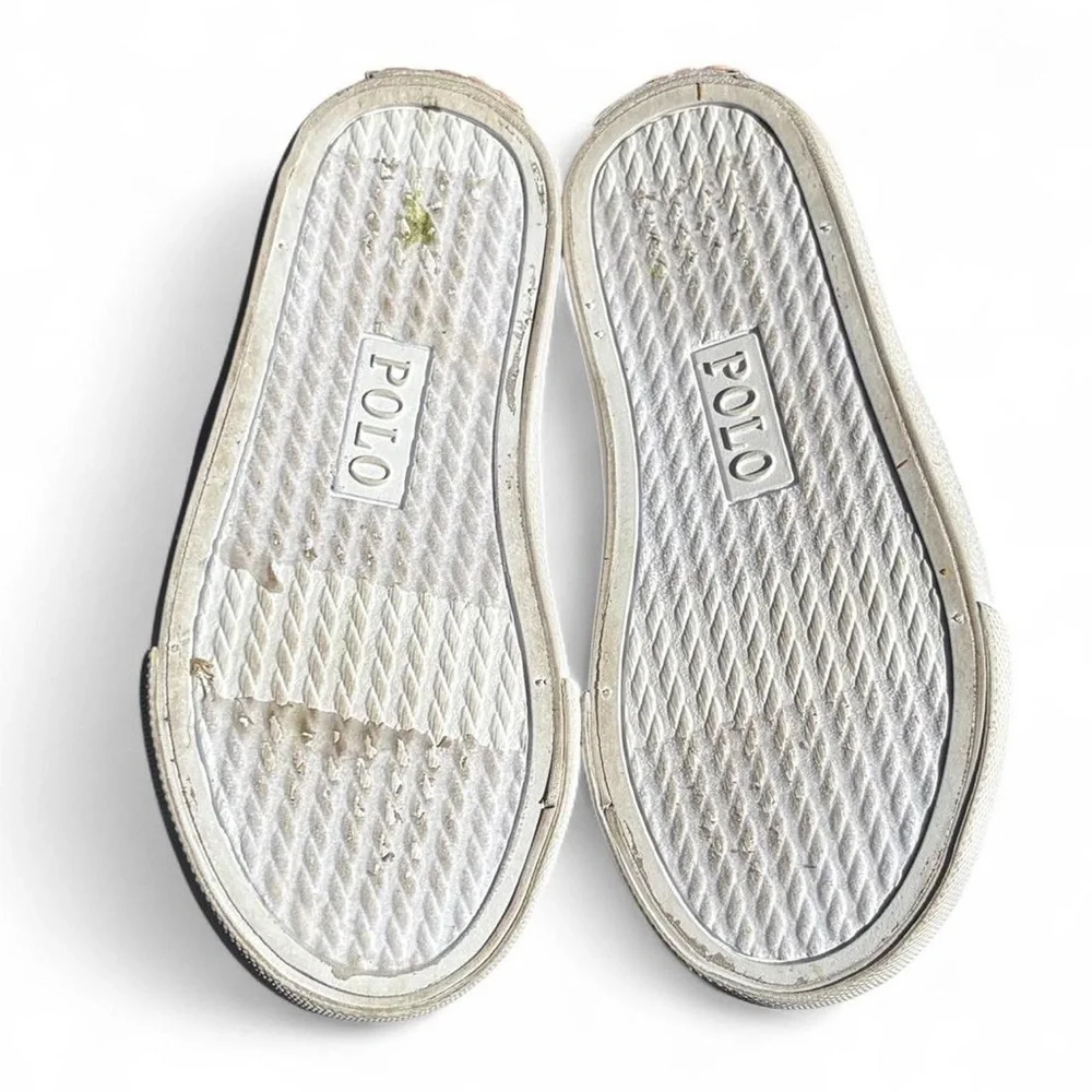 Kids Toddler Polo Ralph Lauren Keaton Slip On Madras Multicolor Plaid Shoes